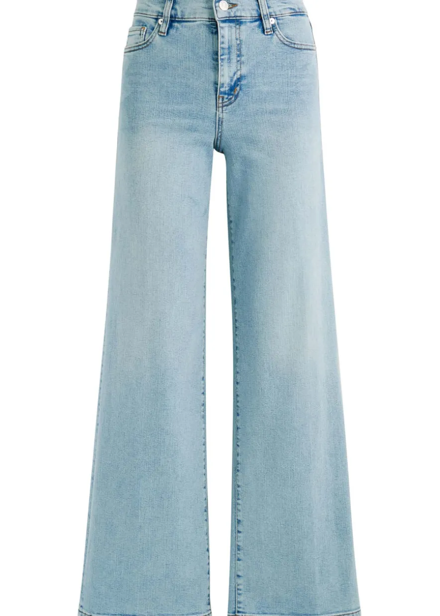 Le Slim Palazzo wide-leg jeans