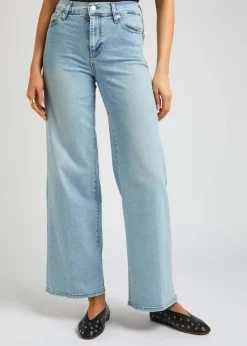 Le Slim Palazzo wide-leg jeans