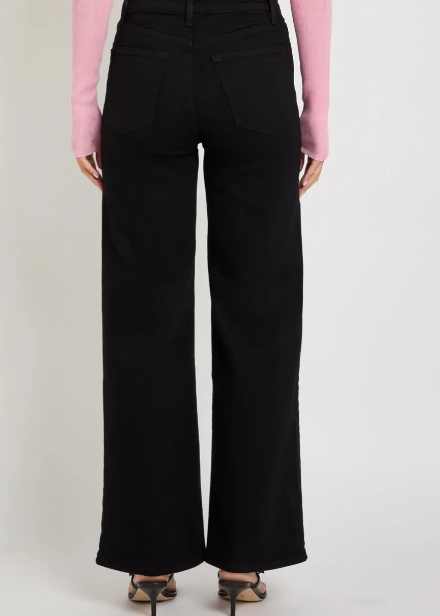 Le Slim Palazzo wide-leg jeans