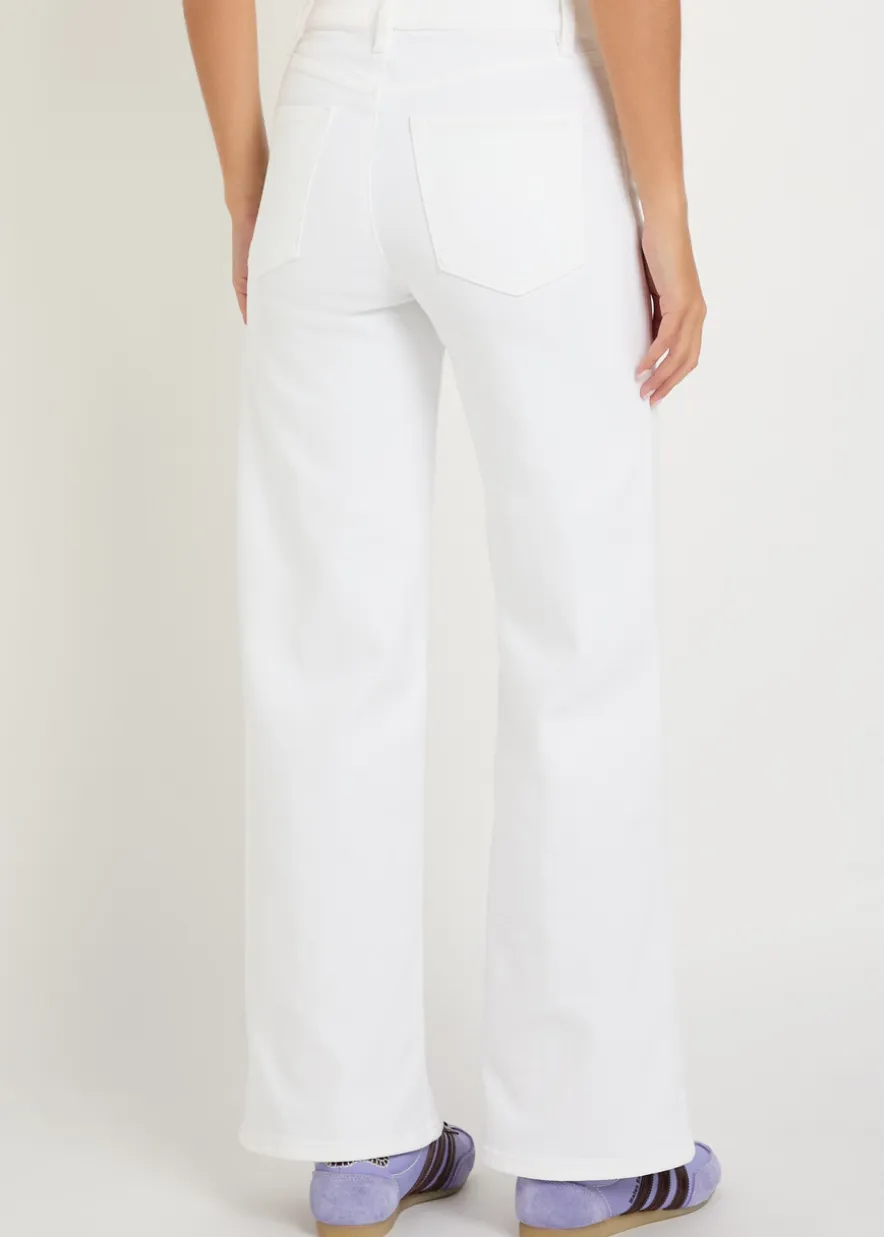 Le Slim Palazzo wide-leg jeans