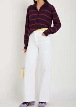 Le Slim Palazzo wide-leg jeans
