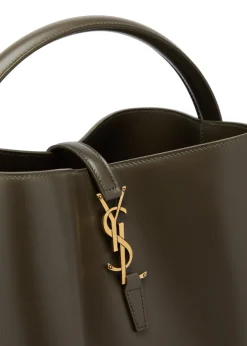 Le 37 small leather bucket bag