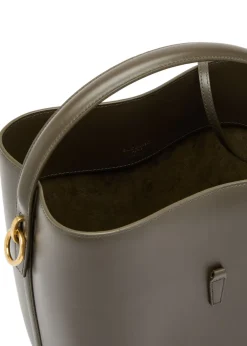Le 37 small leather bucket bag