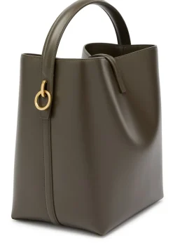 Le 37 small leather bucket bag