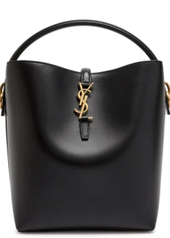 Le 37 small leather bucket bag
