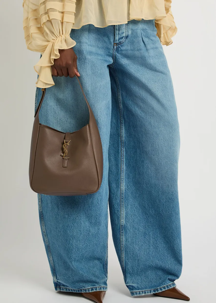 Le 5 à 7 small leather hobo bag