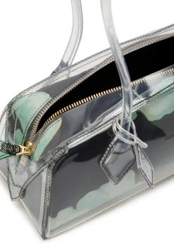 Le Teckel medium floral PVC shoulder bag