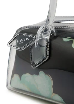 Le Teckel medium floral PVC shoulder bag