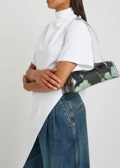 Le Teckel medium floral PVC shoulder bag