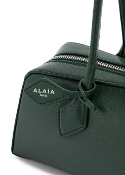 Le Teckel medium grained leather shoulder bag