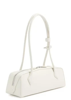 Le Teckel medium grained leather shoulder bag