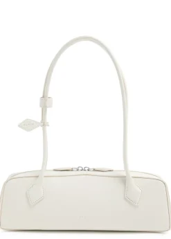 Le Teckel medium grained leather shoulder bag