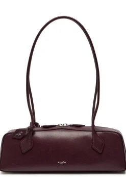 Le Teckel medium grained leather shoulder bag