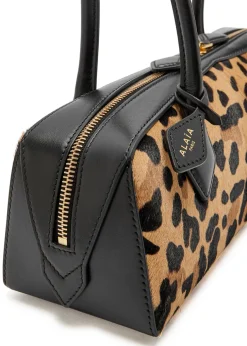 Le Teckel medium leather shoulder bag