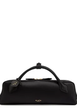 Le Teckel satin clutch