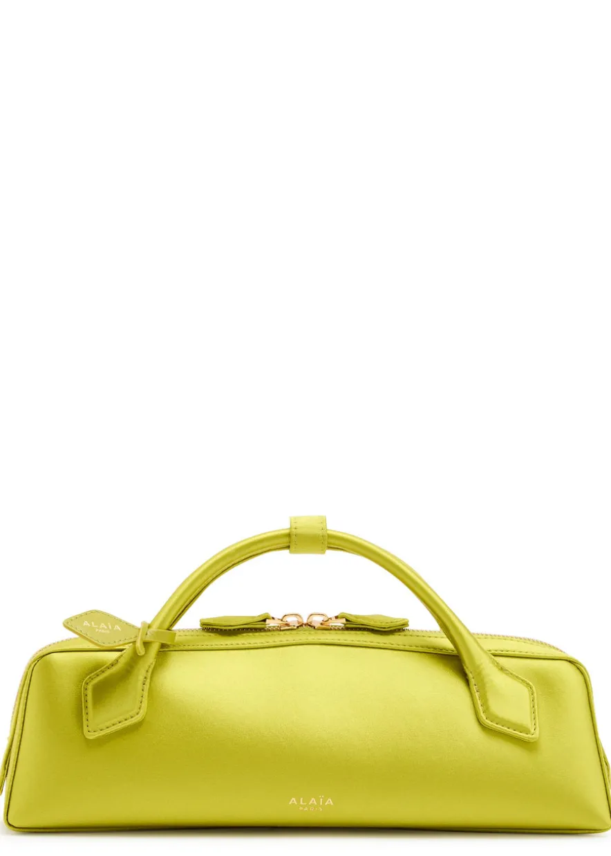 Le Teckel satin clutch