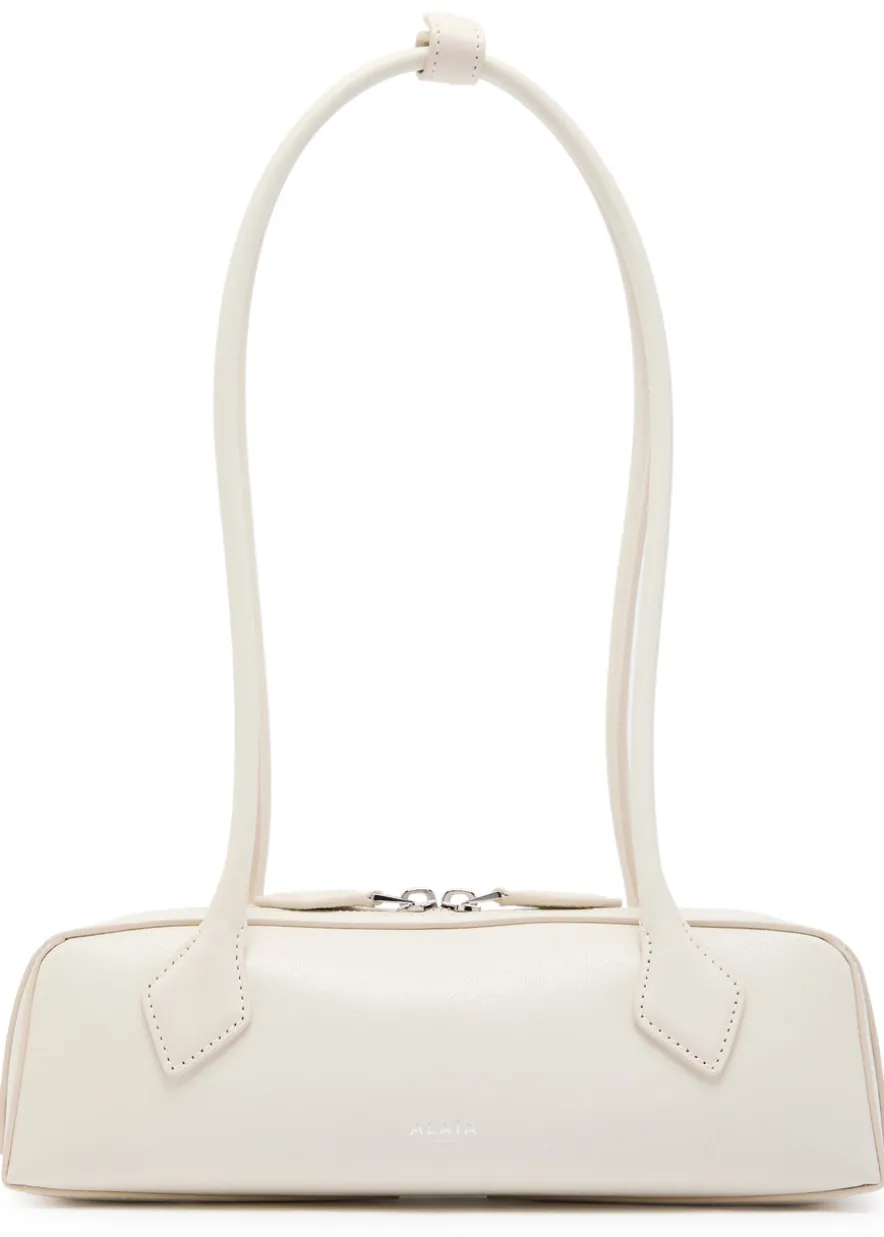 Le Teckel small grained leather shoulder bag