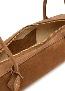 Le Teckle medium grained nubuck shoulder bag