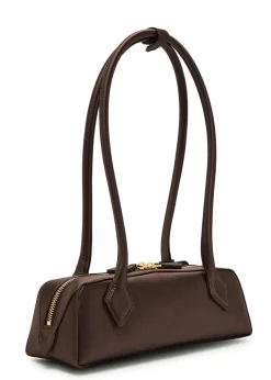 Le Teckle small satin shoulder bag