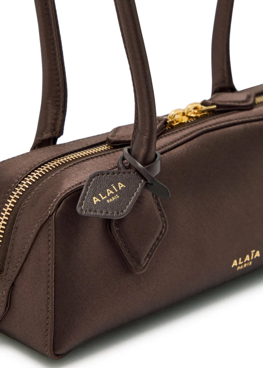 Le Teckle small satin shoulder bag