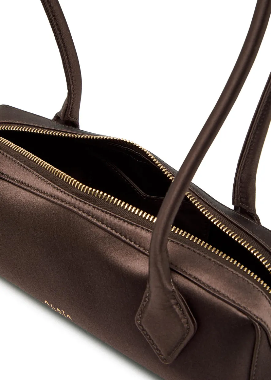 Le Teckle small satin shoulder bag