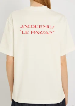 Le T-Shirt De Collection embroidered cotton T-shirt