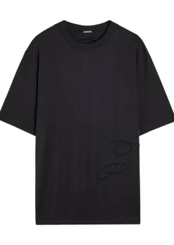 Le T-Shirt embroidered cotton T-shirt