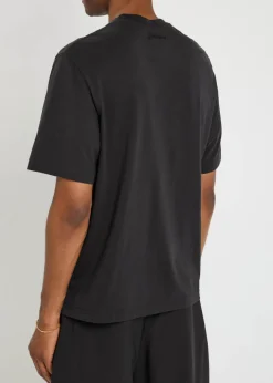 Le T-Shirt embroidered cotton T-shirt
