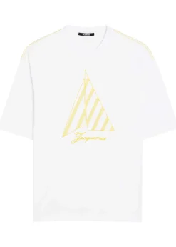 Le Tshirt Voiler embroidered cotton T-shirt