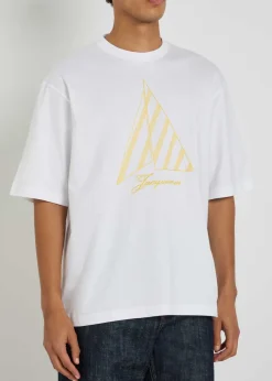 Le Tshirt Voiler embroidered cotton T-shirt