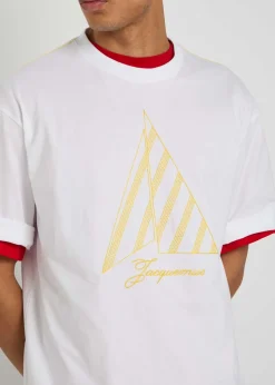 Le Tshirt Voiler embroidered cotton T-shirt