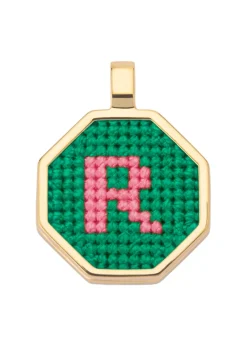 Letter H pendant gold-plated necklace