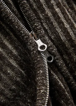 Level striped wool jumper