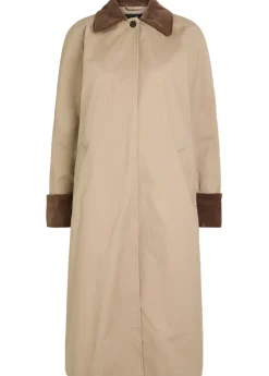 Levy stretch-cotton poplin coat