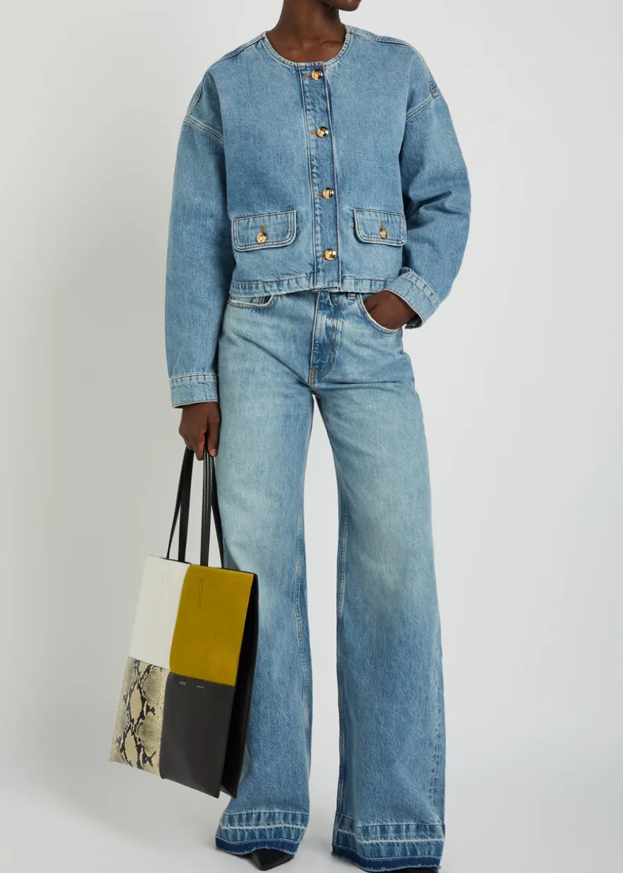Lewis wide-leg jeans