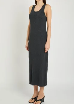Lexie cotton and cashmere-blend midi dress