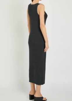 Lexie cotton and cashmere-blend midi dress