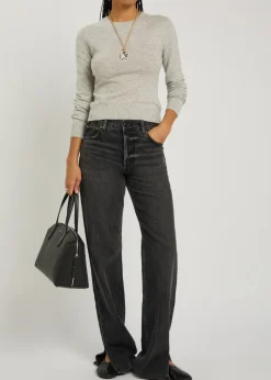 Lian melange cashmere jumper