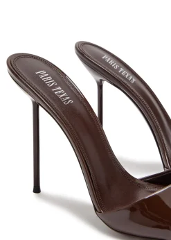 Lidia 105 patent leather mules
