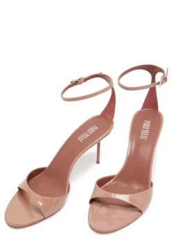 Lidia 70 patent leather sandals