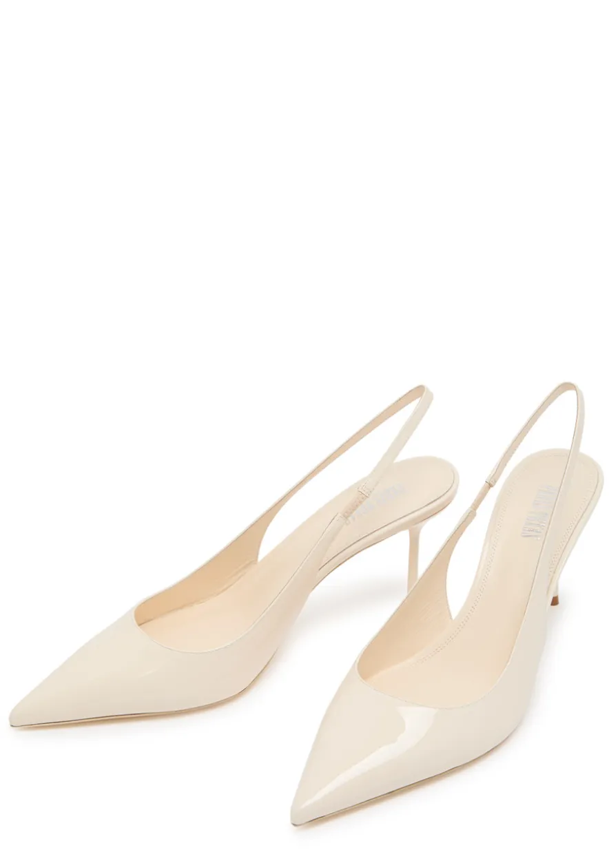 Lidia 70 patent leather slingback pumps
