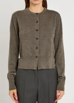 Lila wool cardigan