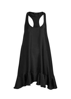 Lilith silk-blend mini dress