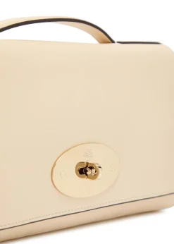 Lily vesta nappa leather clutch
