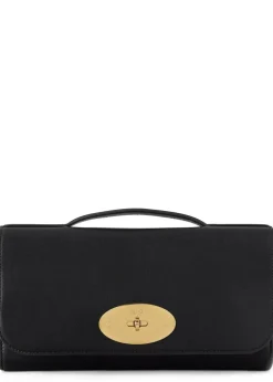 Lily vesta nappa leather clutch