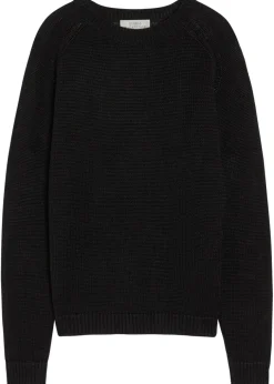 Linen-knit jumper