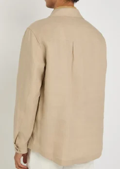 Linen overshirt