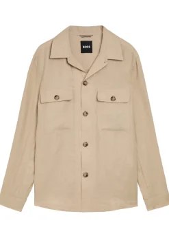 Linen overshirt