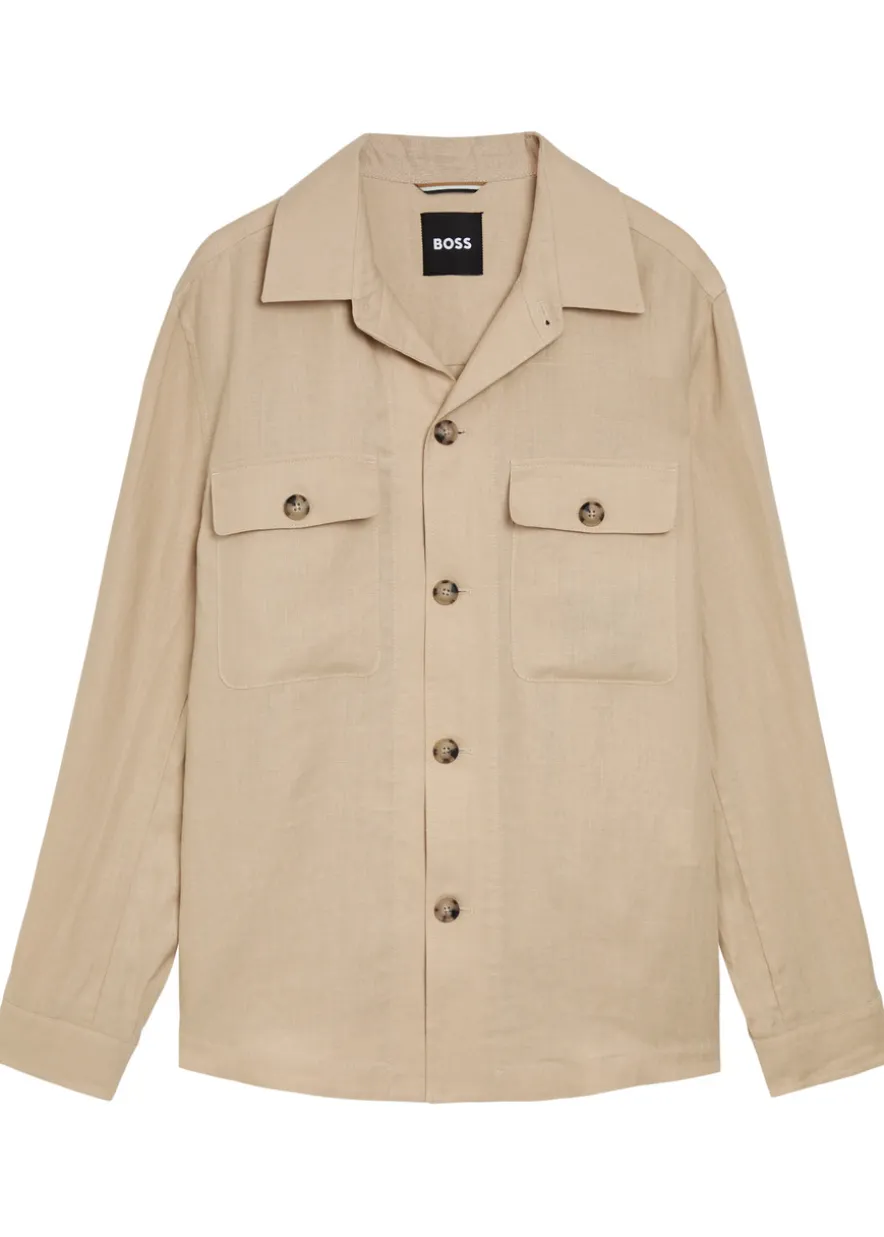 Linen overshirt