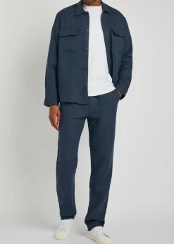 Linen overshirt
